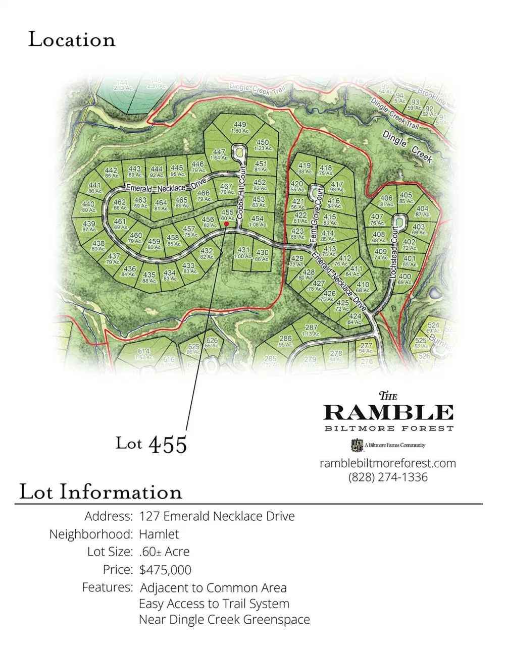 127 Emerald Necklace Drive #455 Asheville, NC 28803