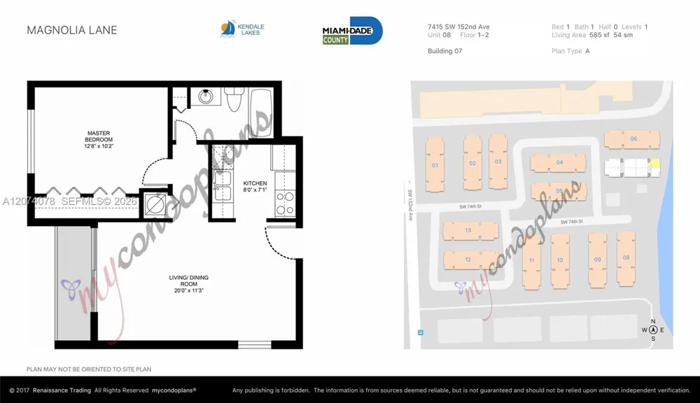 7415 SW 152nd Ave #7-208 Miami, FL 33193