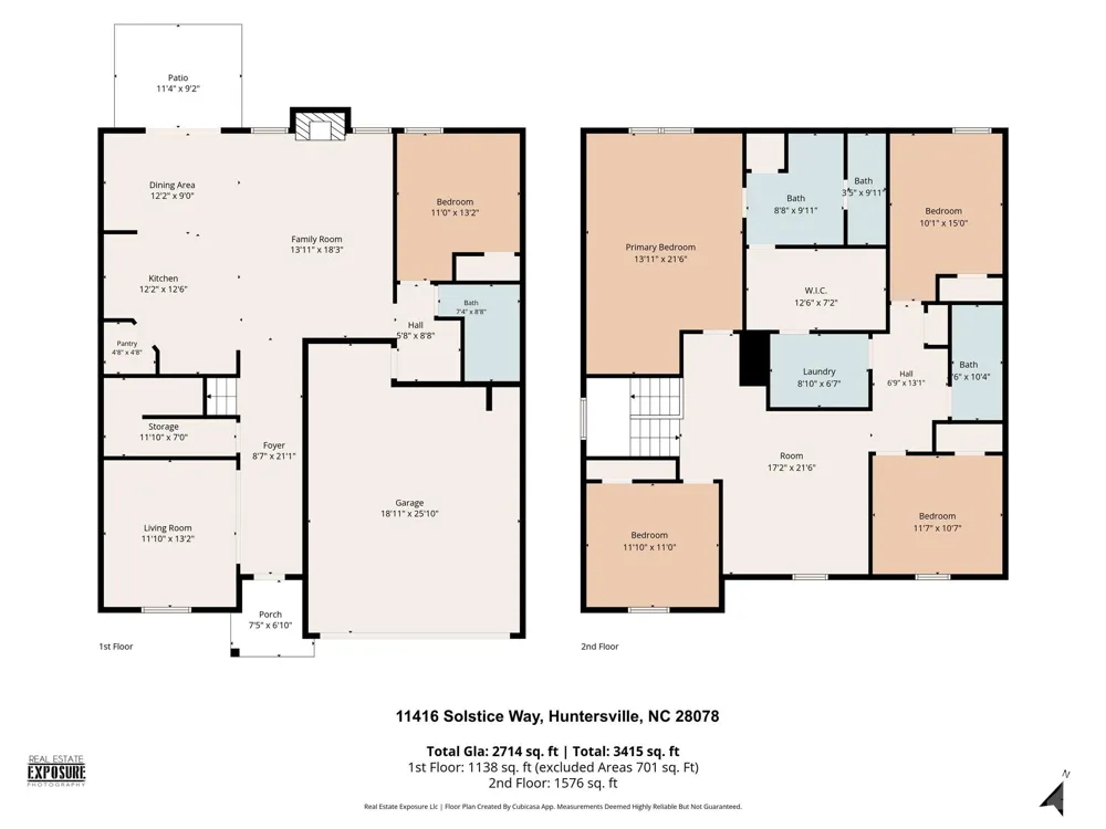 11416 Solstice Way Huntersville, NC 28078
