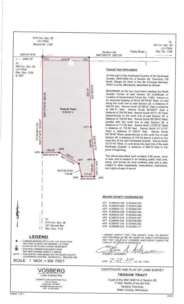 3251 200th Street Rothsay, MN 56579