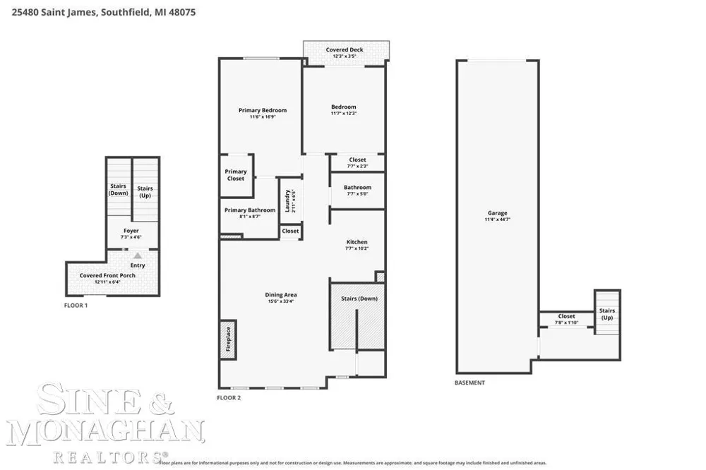 25480 Saint James Street Southfield Township, MI 48075