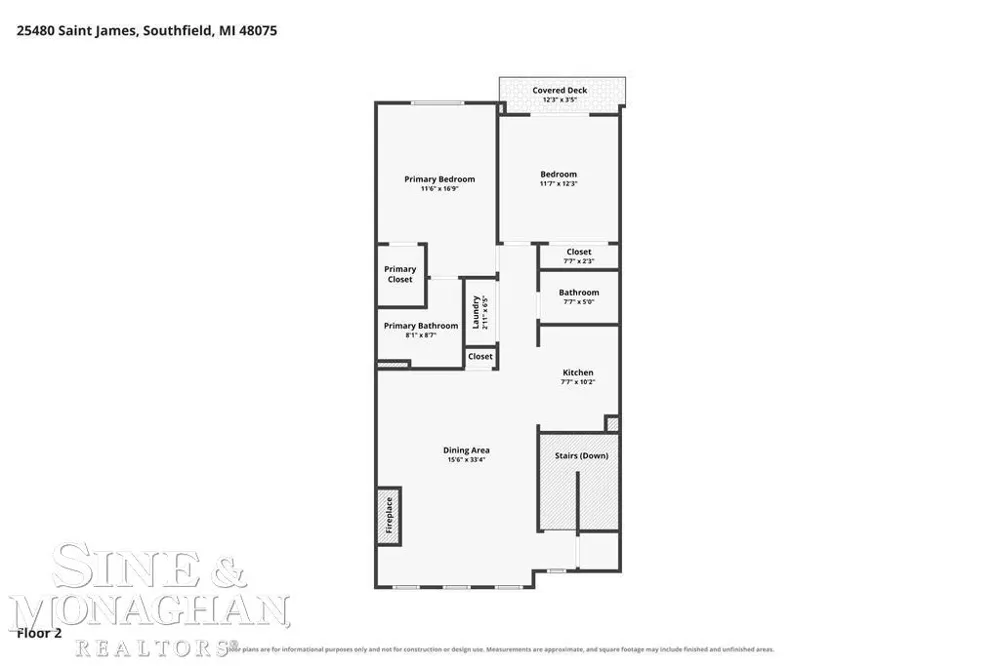 25480 Saint James Street Southfield Township, MI 48075