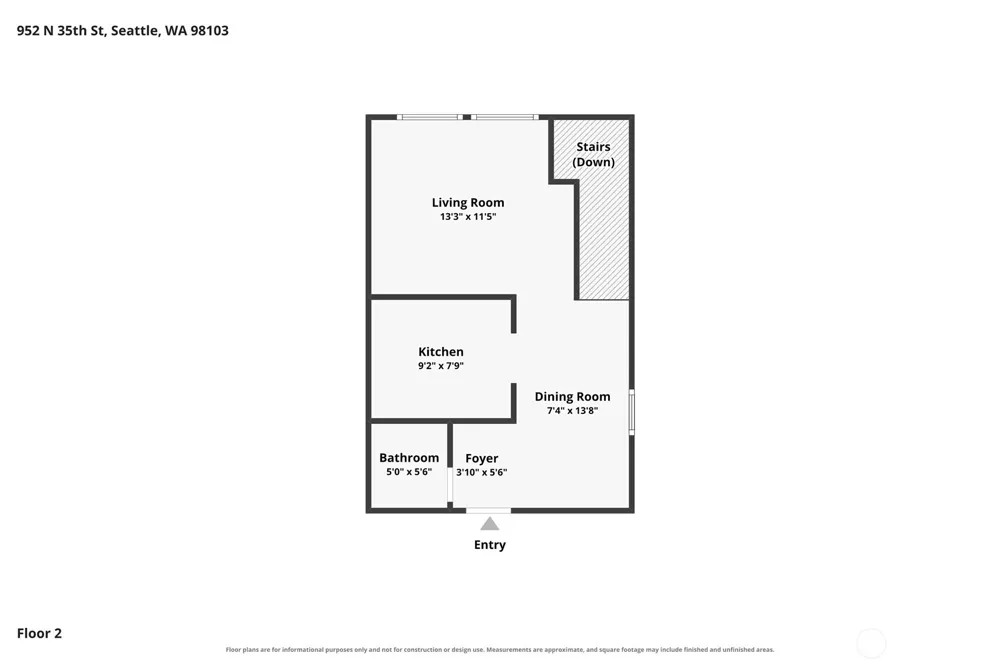 952 35th Street #102 Seattle, WA 98103