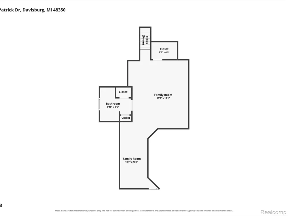 8954 Patrick Drive Springfield Charter Township, MI 48350
