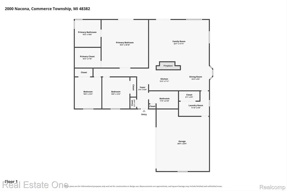 2000 Nacona Commerce Charter Township, MI 48382