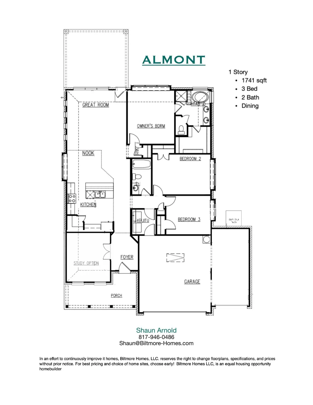 309 Skeen Peak Drive Springtown, TX 76082