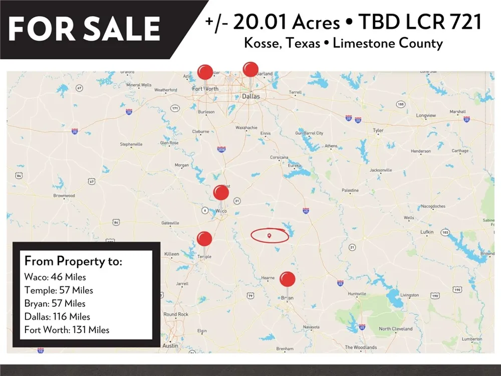 LCR 721 Kosse, TX 76653