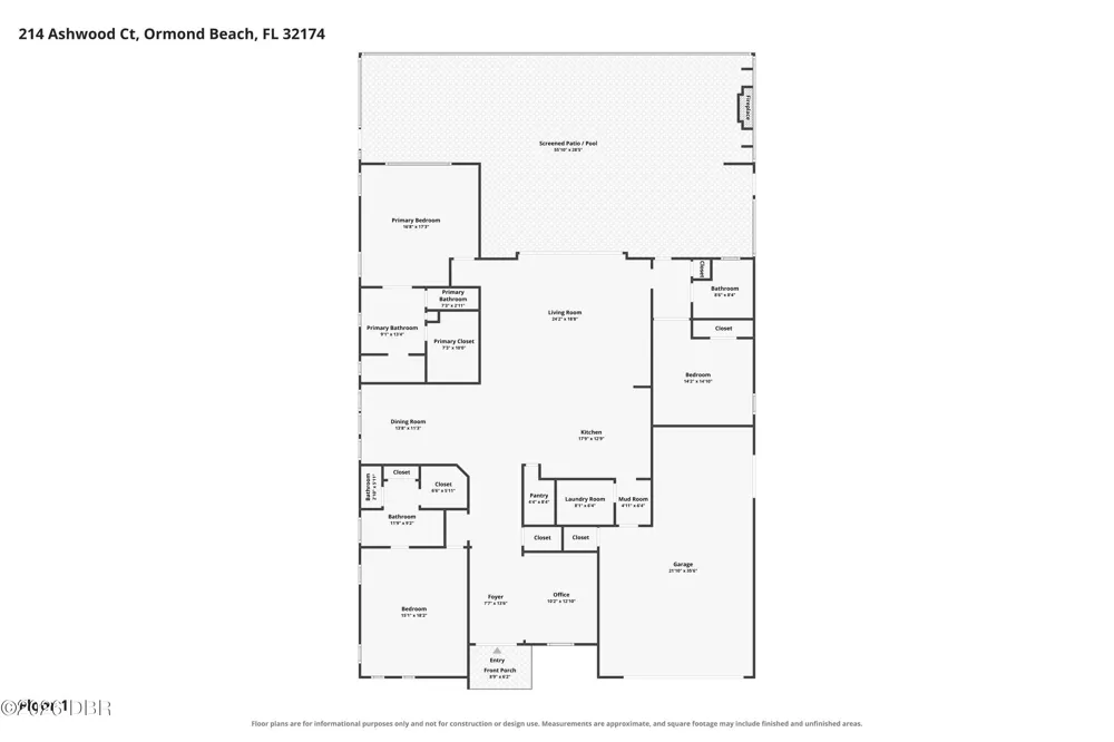 214 Ashwood Court Ormond Beach, FL 32174
