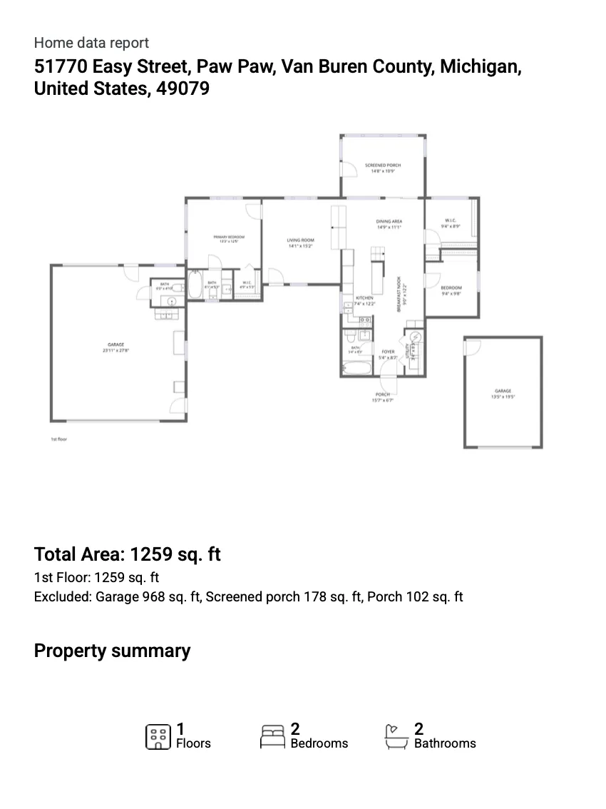 51770 Easy Street Paw Paw, MI 49079