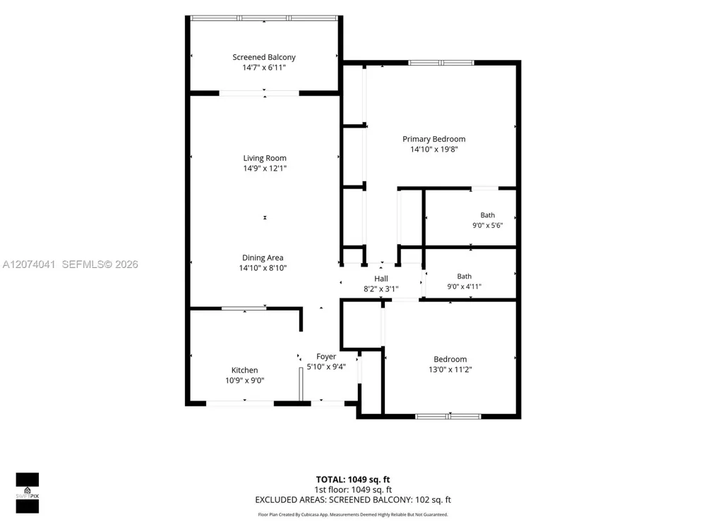 1001 NE 14th Ave #402 Hallandale Beach, FL 33009