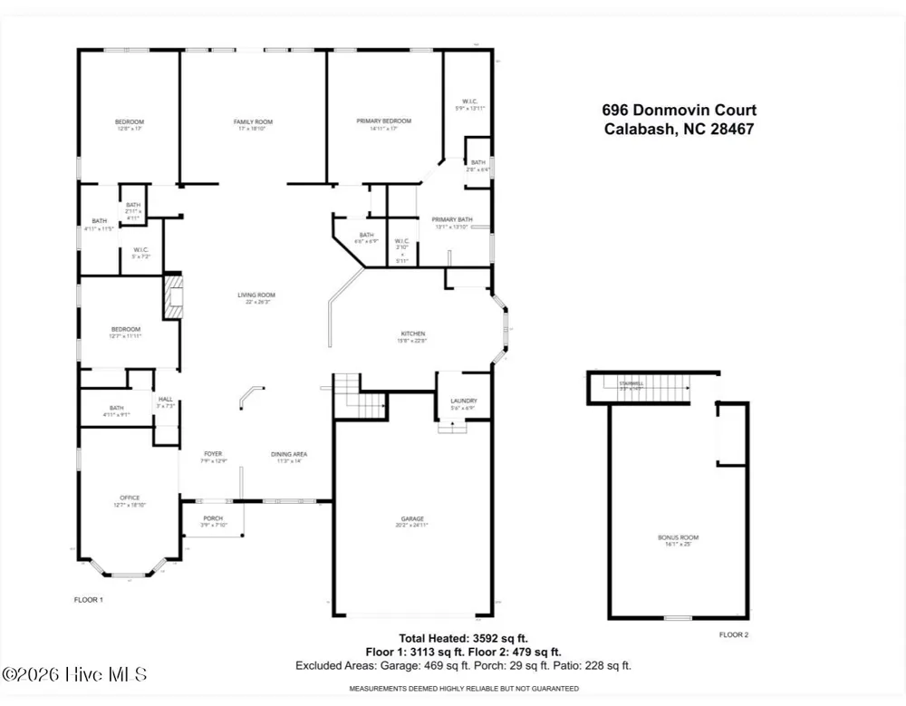 696 Donmovin Court NW Calabash, NC 28467
