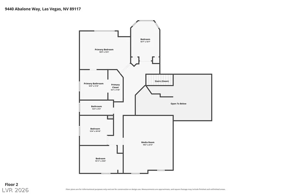 9440 Abalone Way Las Vegas, NV 89117