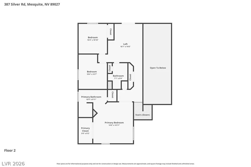 387 Silver Road Mesquite, NV 89027