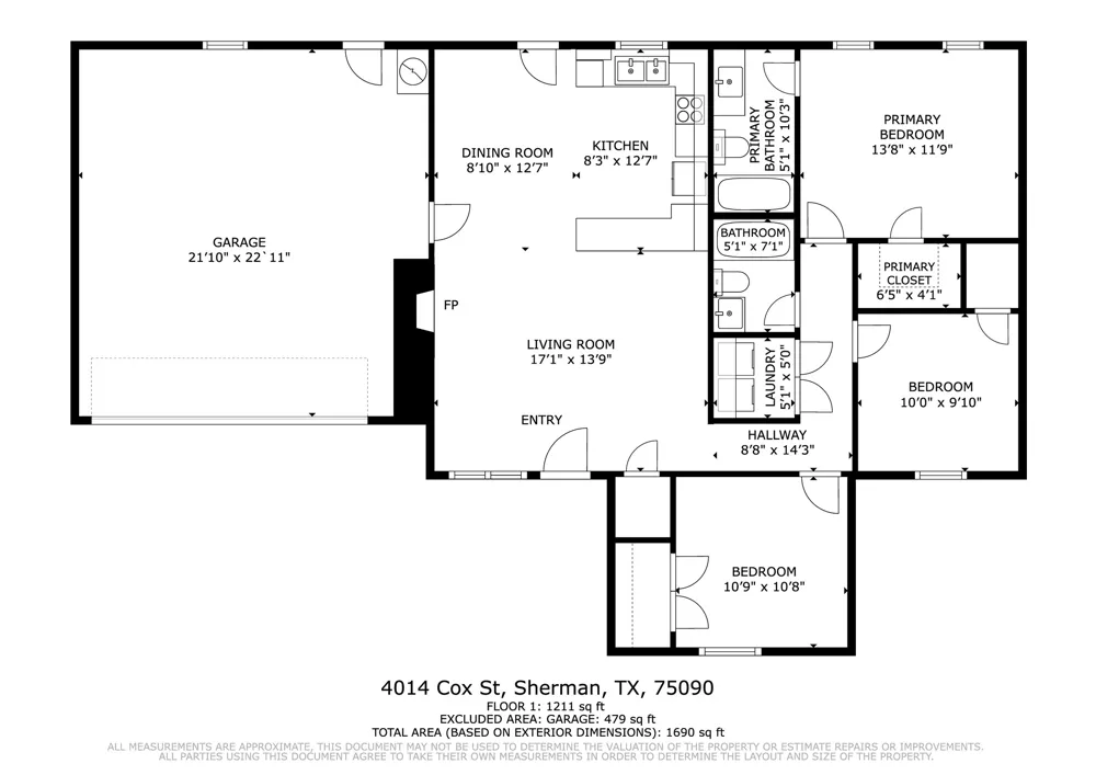 4014 Cox Street Sherman, TX 75090