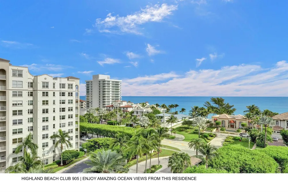 3606 S OCEAN BOULEVARD #905 Highland Beach, FL 33487