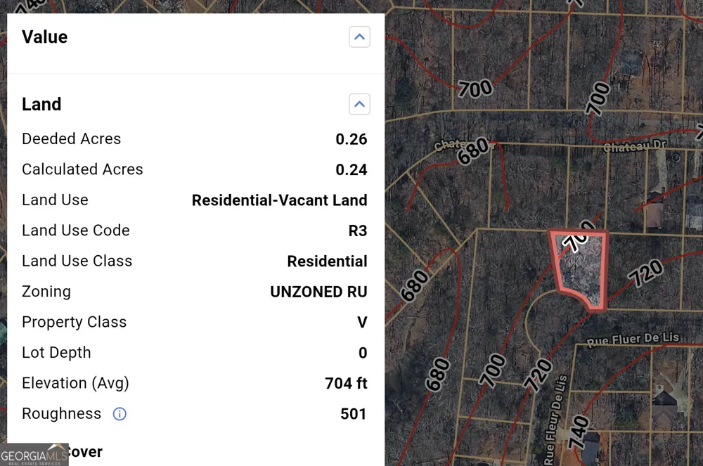 LOT 92 Rue Fieur De Lis Lavonia, GA 30553