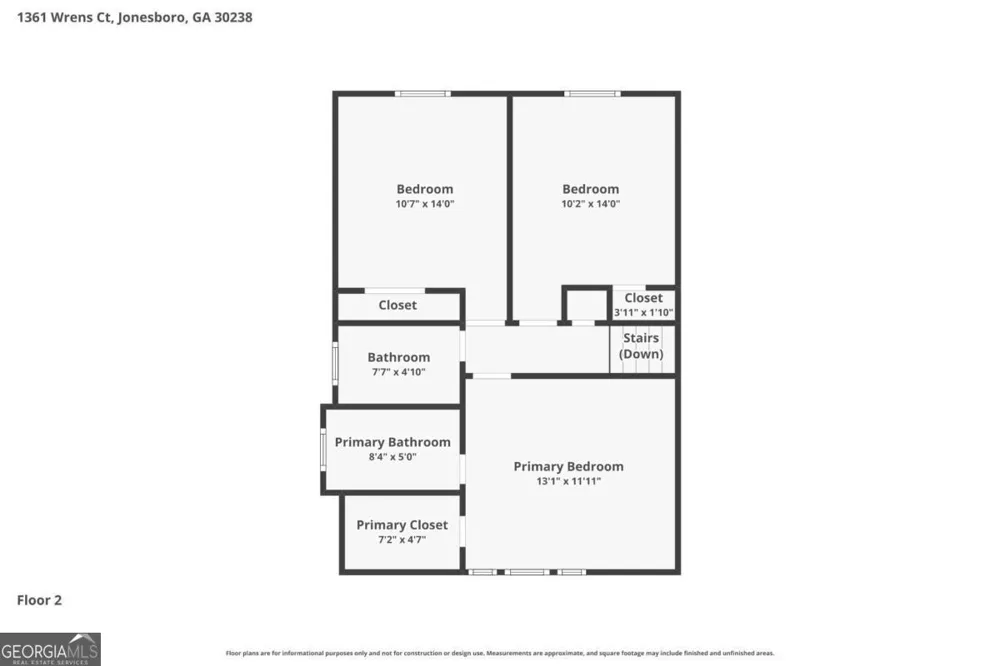1361 Wrens CT Jonesboro, GA 30238