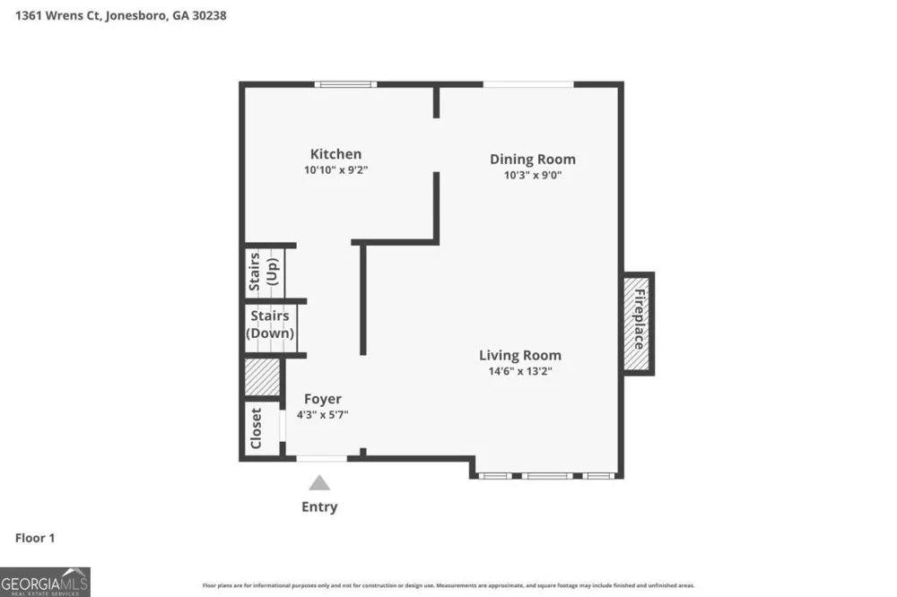 1361 Wrens CT Jonesboro, GA 30238