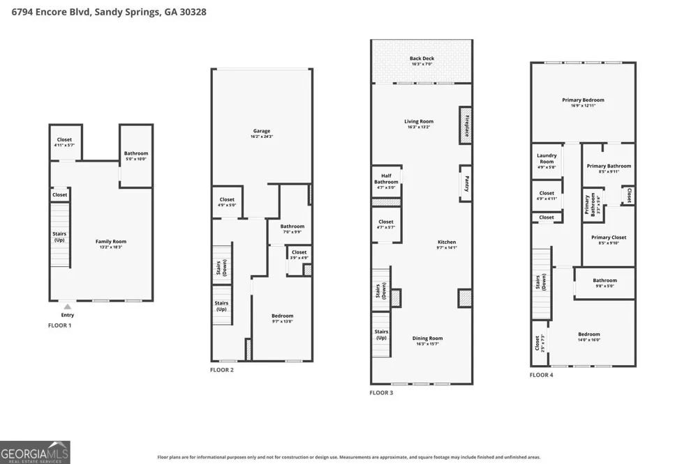 6794 Encore BLVD Sandy Springs, GA 30328
