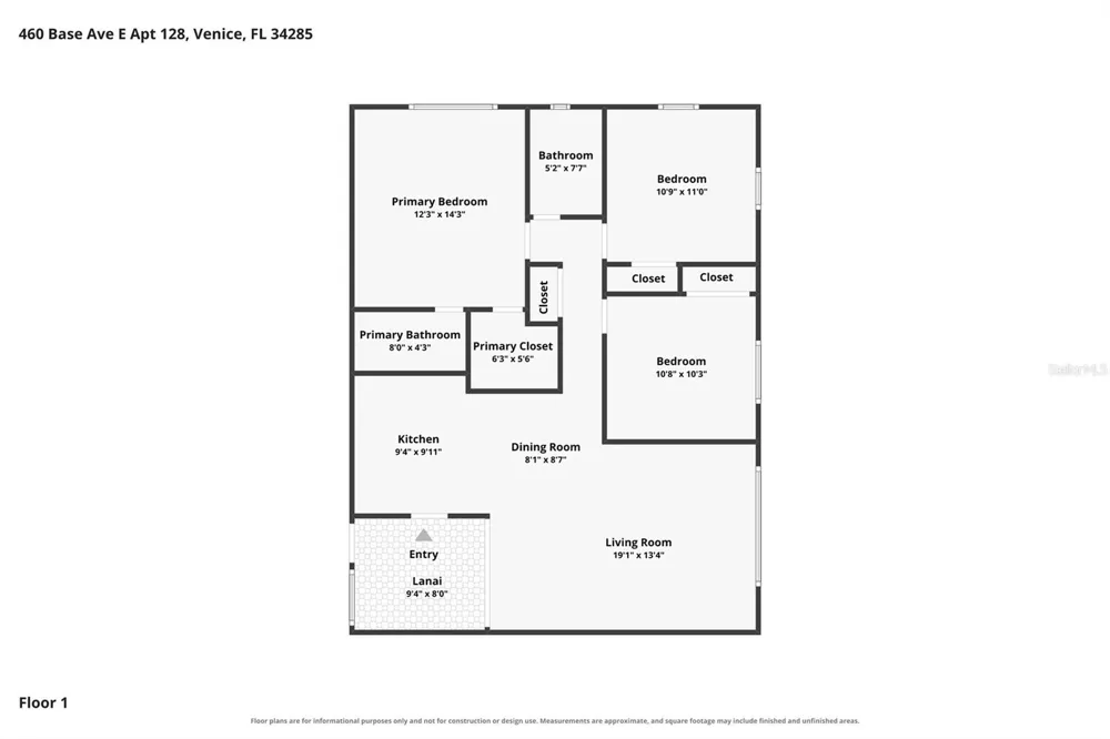 460 BASE AVENUE E #128 Venice, FL 34285