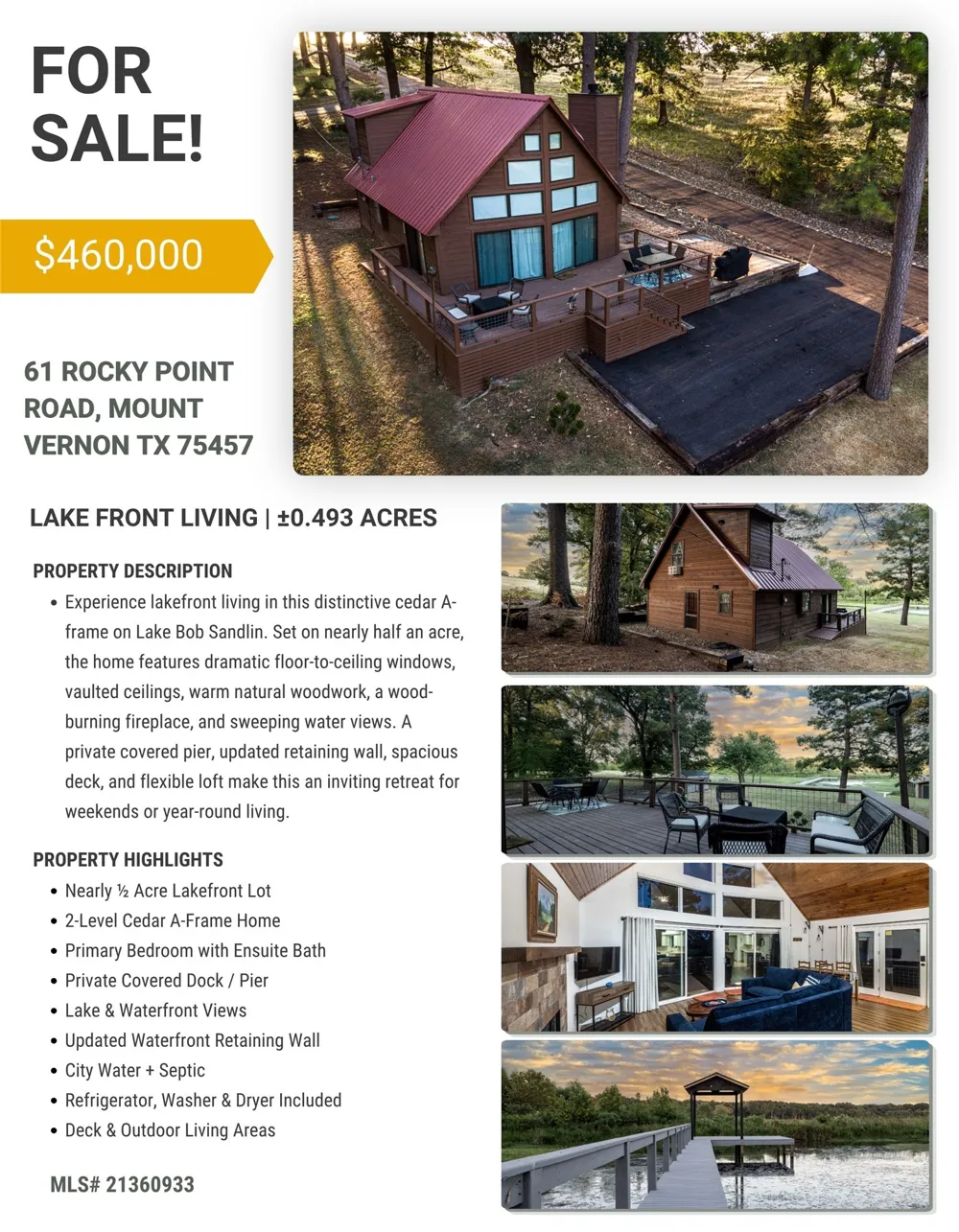 61 Rocky Point Road Mount Vernon, TX 75457