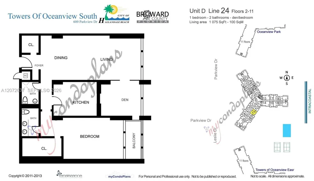 600 Parkview Dr #224 Hallandale Beach, FL 33009