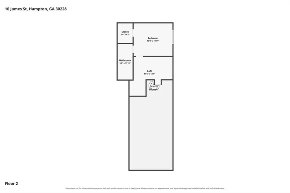 10 James Street #1A Hampton, GA 30228