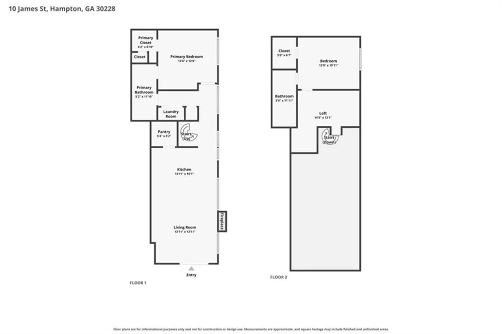 10 James Street #1A Hampton, GA 30228