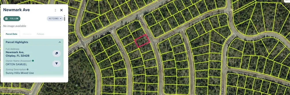 Lot 15, Unit 7, Blk 460 NEWMARK AVENUE Chipley, FL 32428