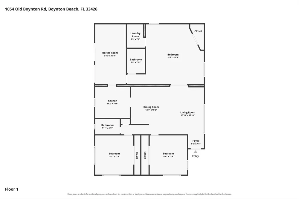 1054 OLD BOYNTON ROAD Boynton Beach, FL 33426