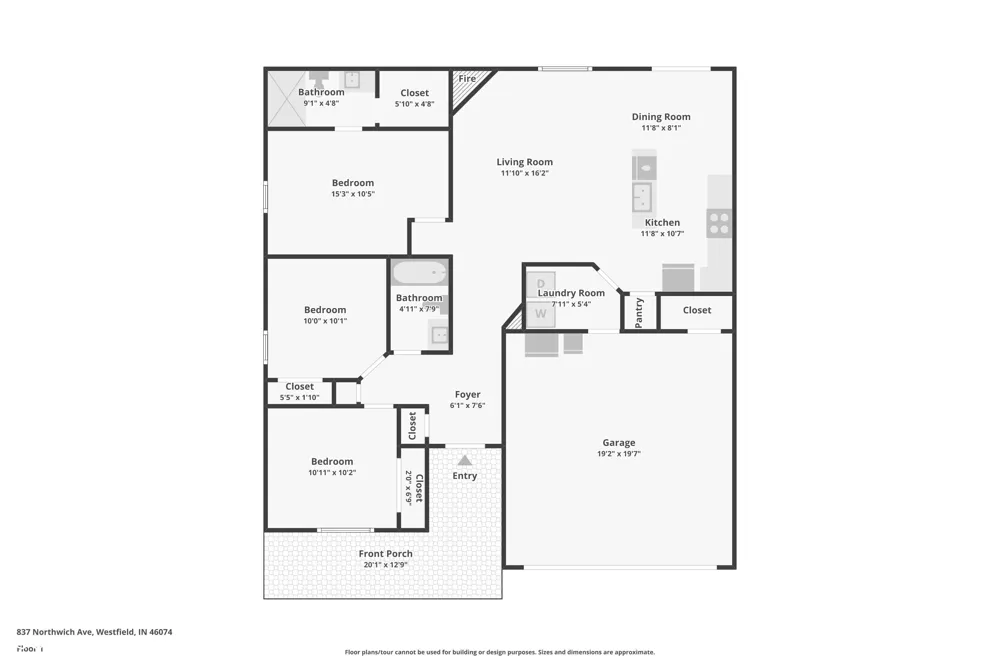 837 Northwich Avenue Westfield, IN 46074