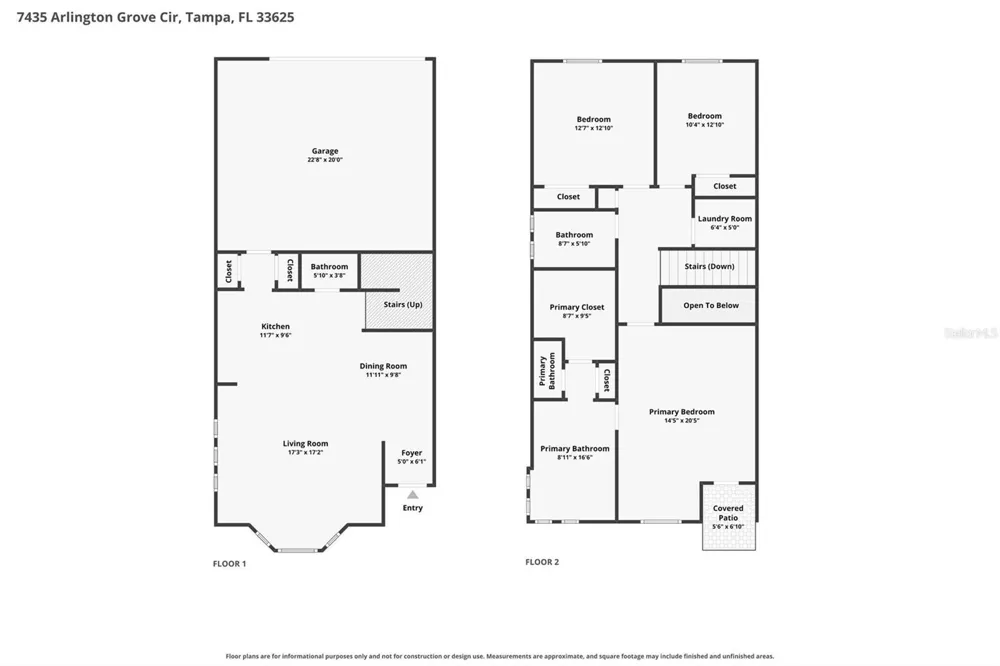 7435 ARLINGTON GROVE CIRCLE Tampa, FL 33625