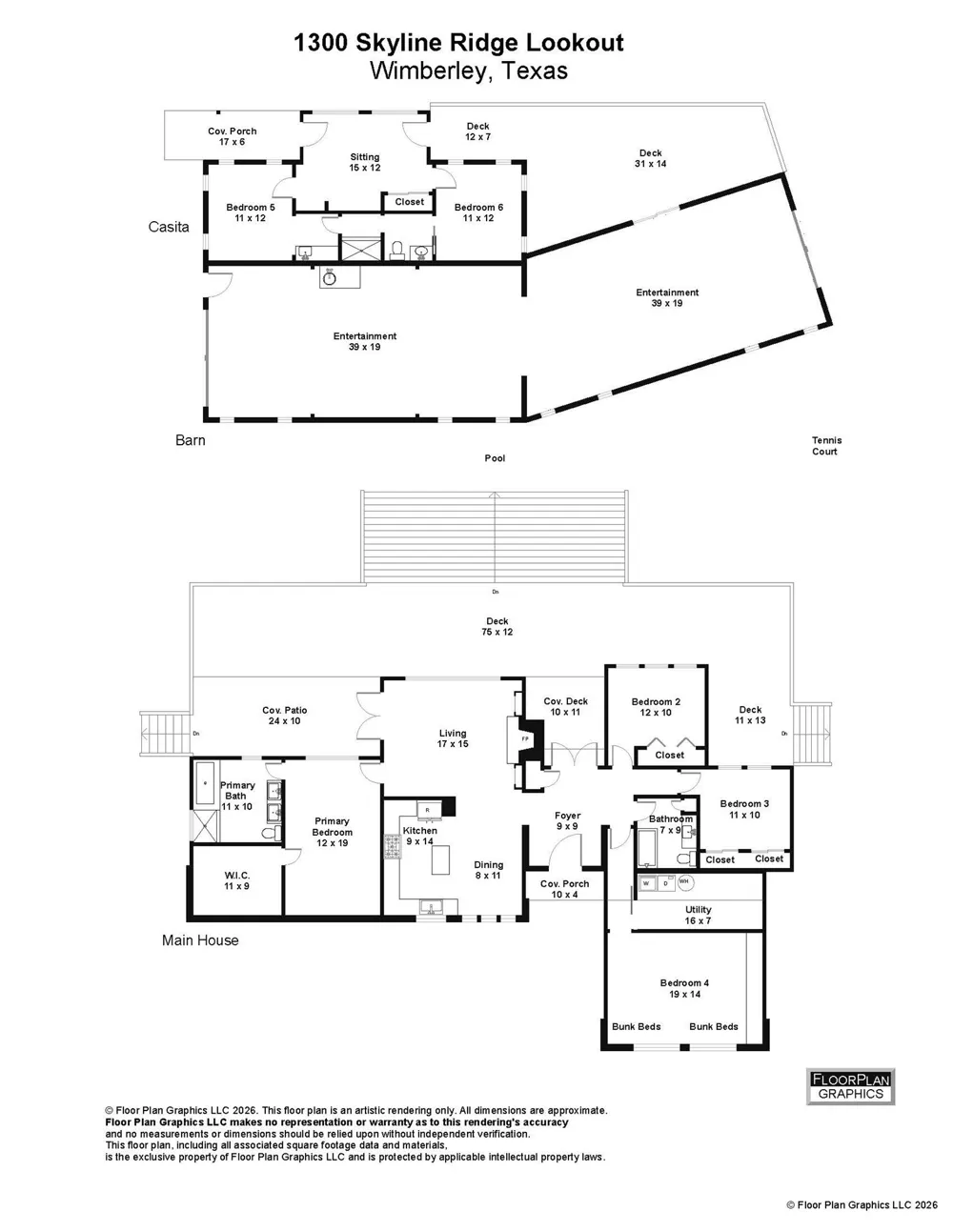 1300 Skyline Ridge Lookout Wimberley, TX 78676