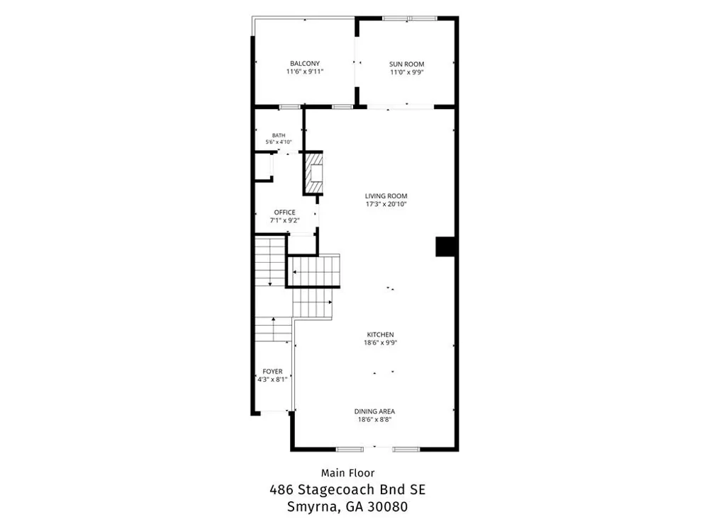 486 Stagecoach Bend Smyrna, GA 30080
