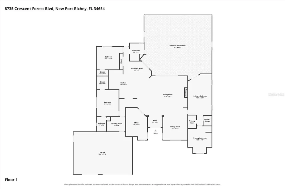 8735 CRESCENT FOREST BOULEVARD New Port Richey, FL 34654