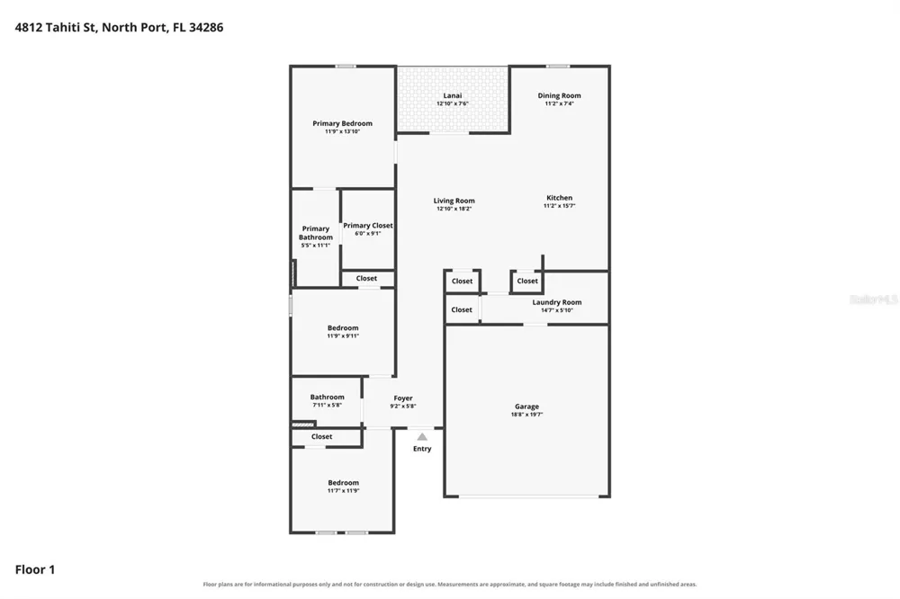 4812 TAHITI STREET North Port, FL 34286