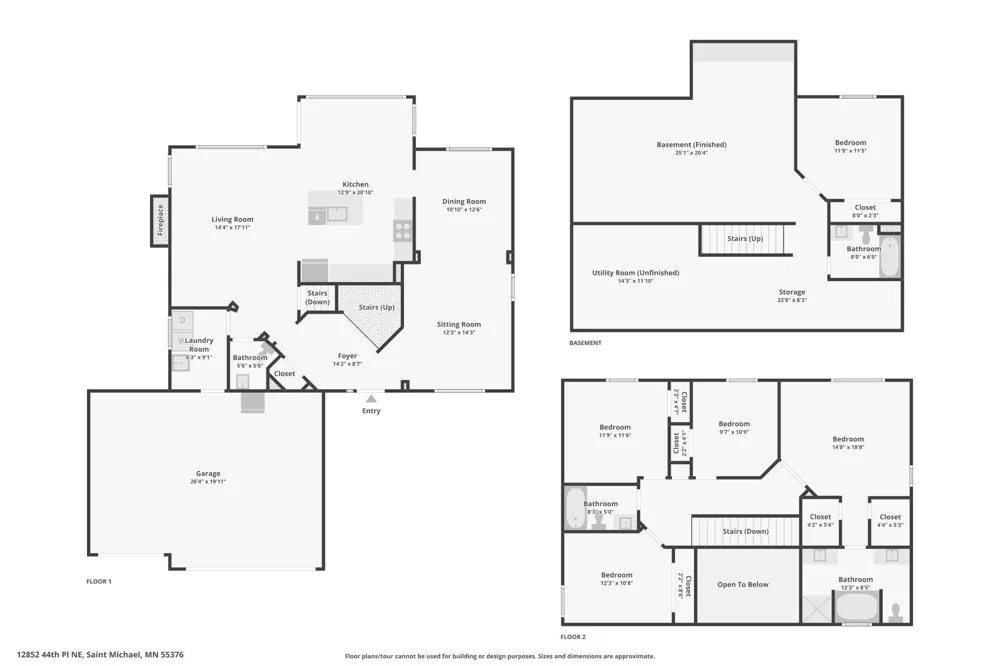 12852 44th Place NE Saint Michael, MN 55376