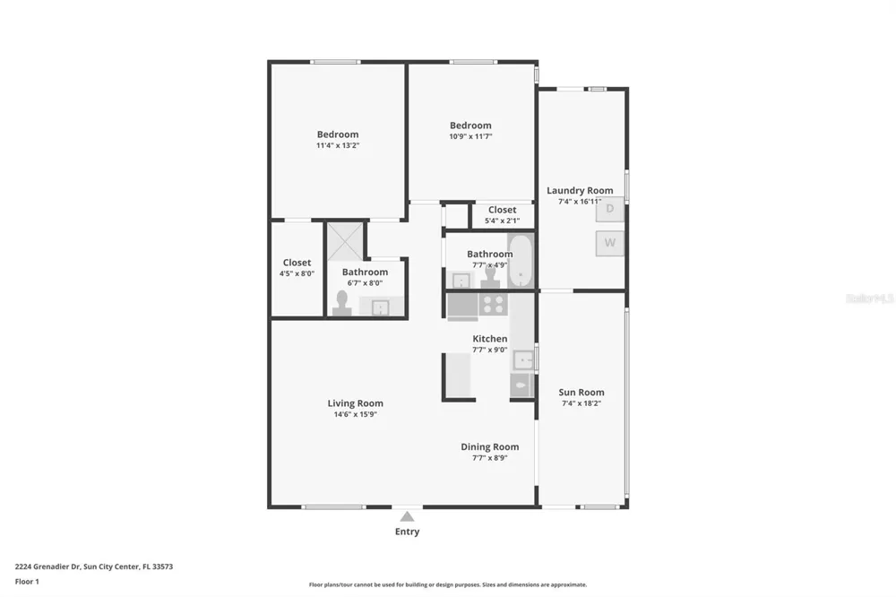 2224 GRENADIER DRIVE Sun City Center, FL 33573