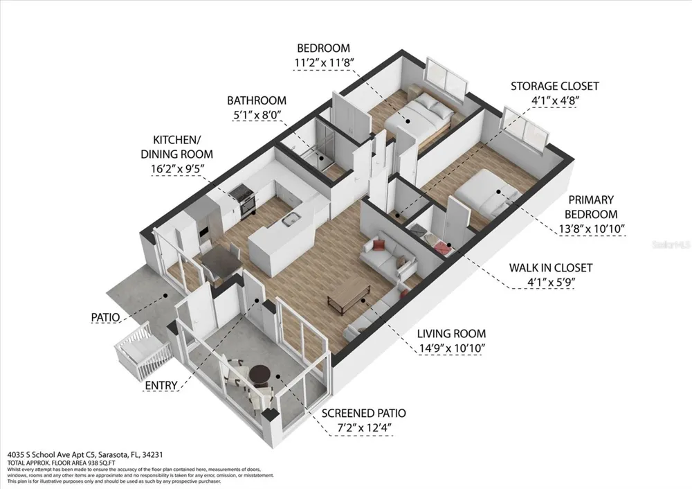 4035 S SCHOOL AVENUE #C5 Sarasota, FL 34231
