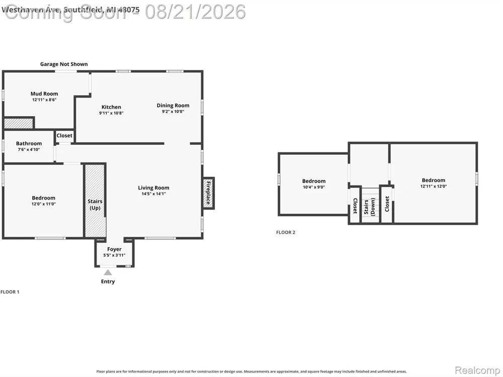 20609 Westhaven Avenue Southfield City, MI 48075
