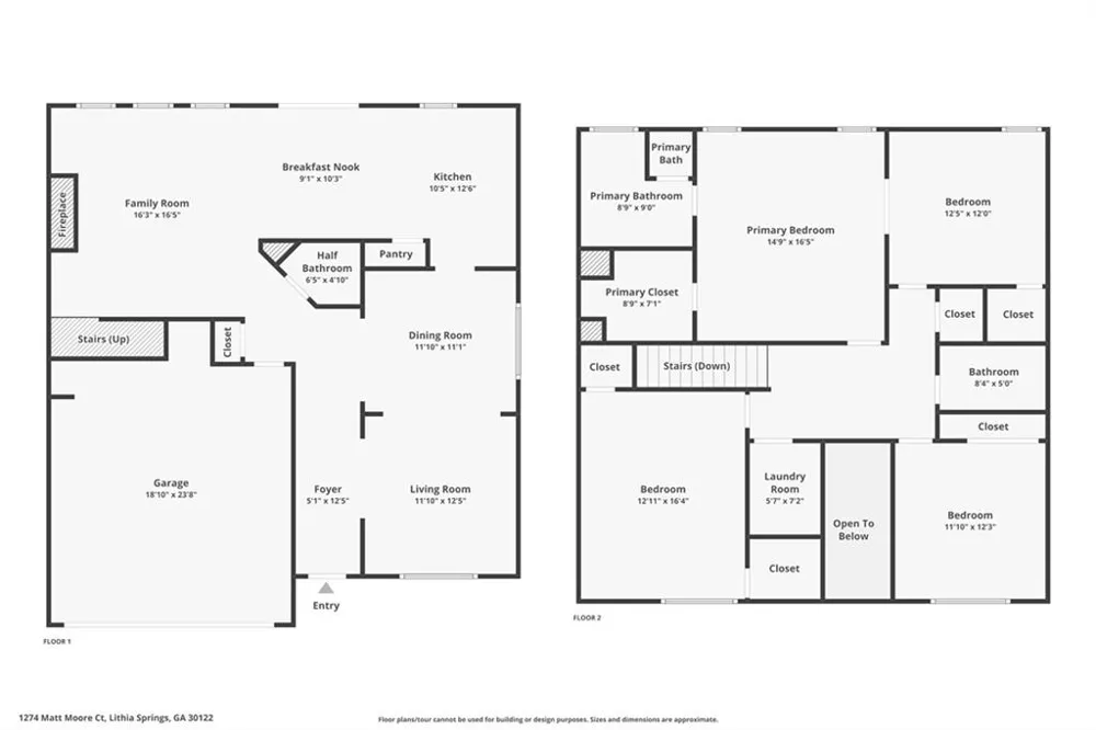 1274 Matt Moore Court Lithia Springs, GA 30122