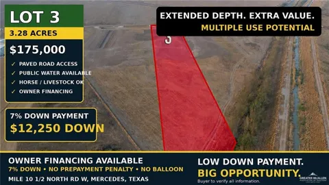 3 Mile 10 1/2 North Road W