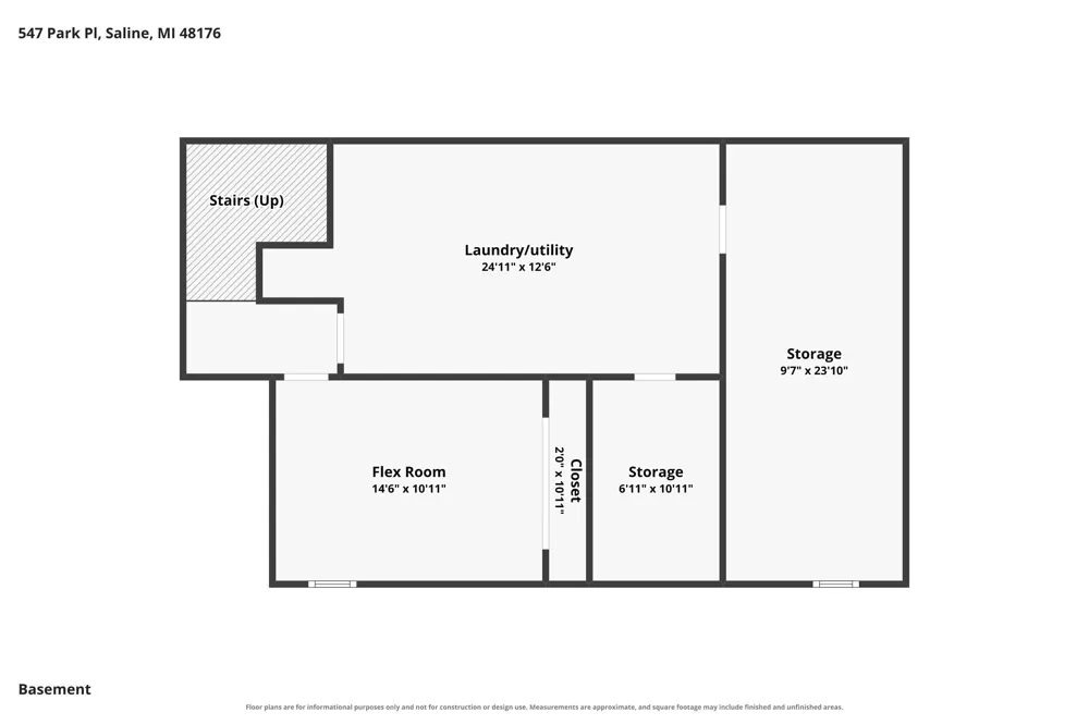 547 Park Place Saline City, MI 48176