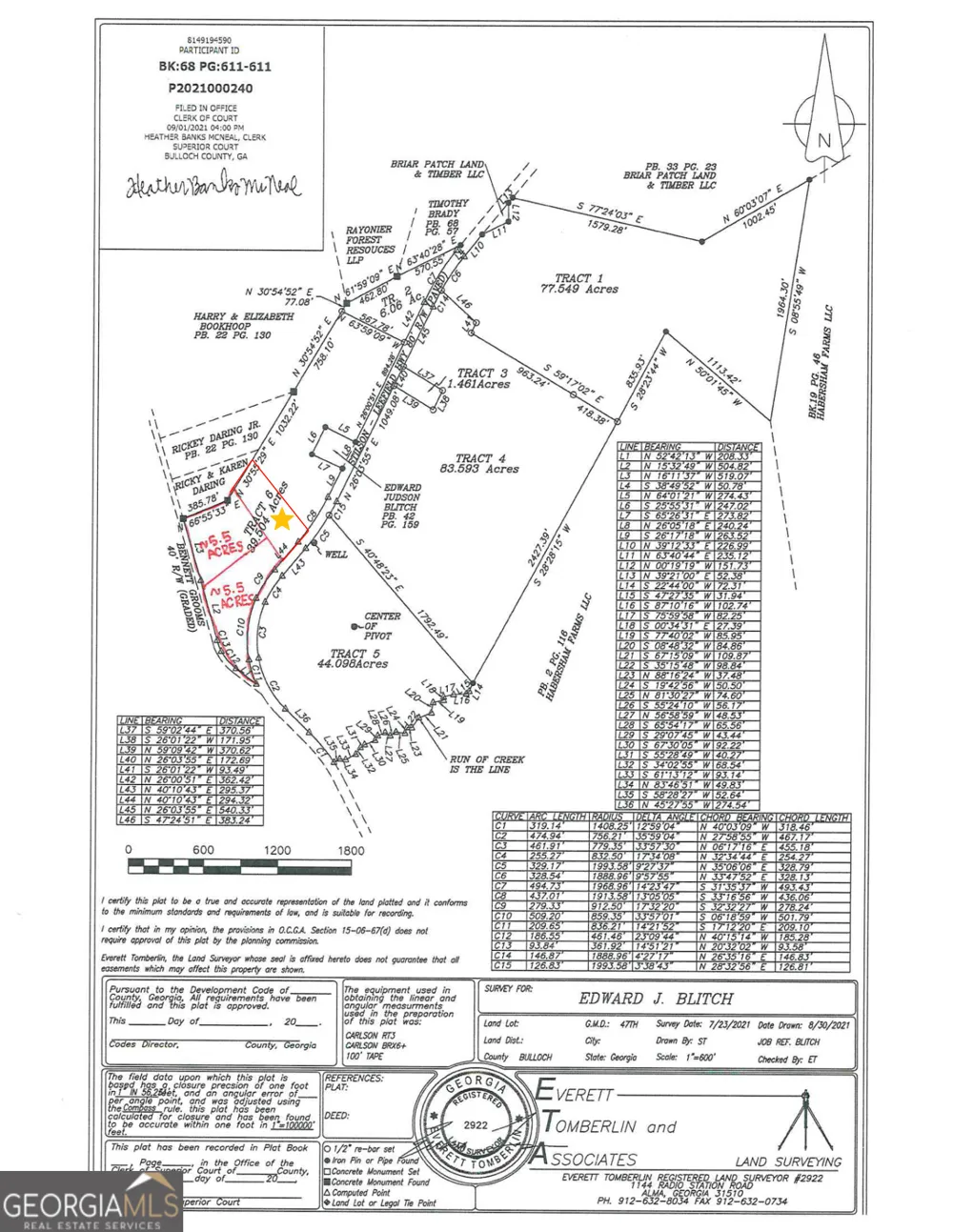 0 Stilson Leefield RD Brooklet, GA 30415