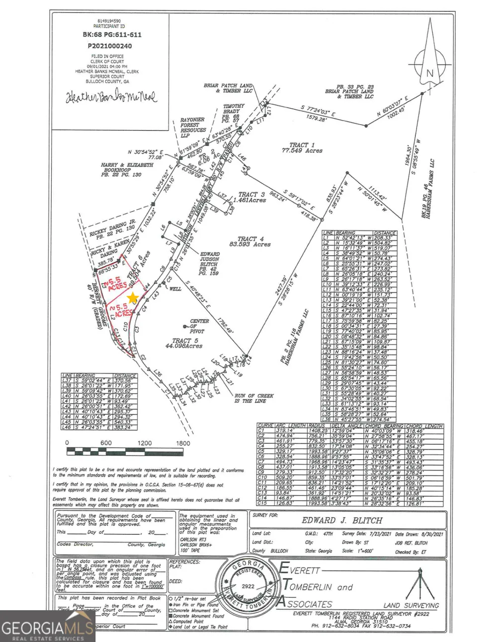 0 Stilson Leefield RD Brooklet, GA 30415