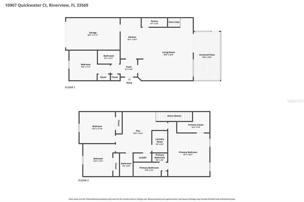 10907 QUICKWATER COURT Riverview, FL 33569