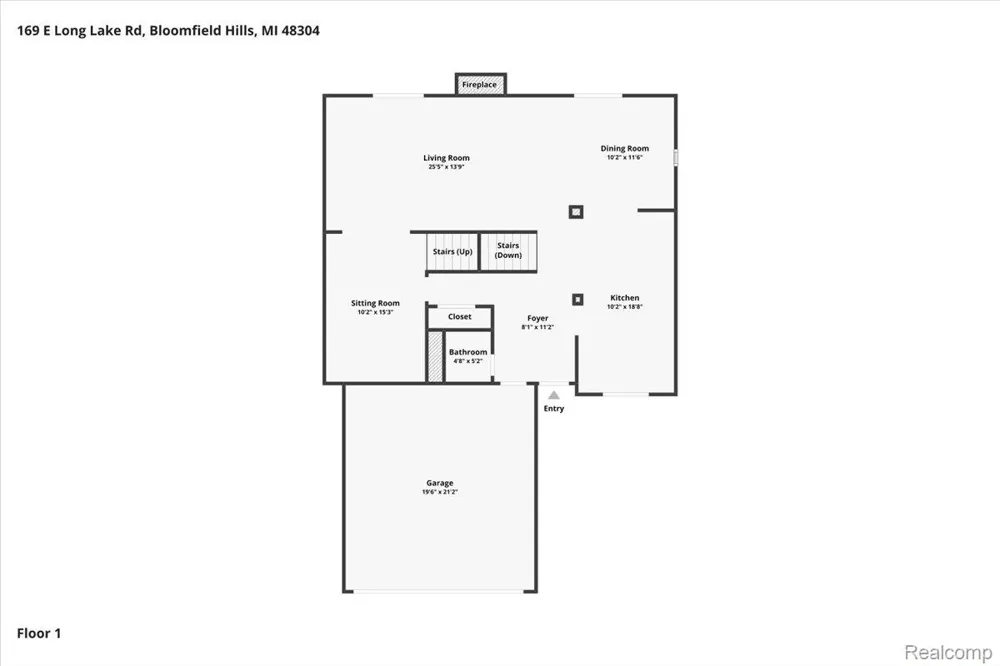 169 E Long Lake Road Bloomfield Hills City, MI 48304