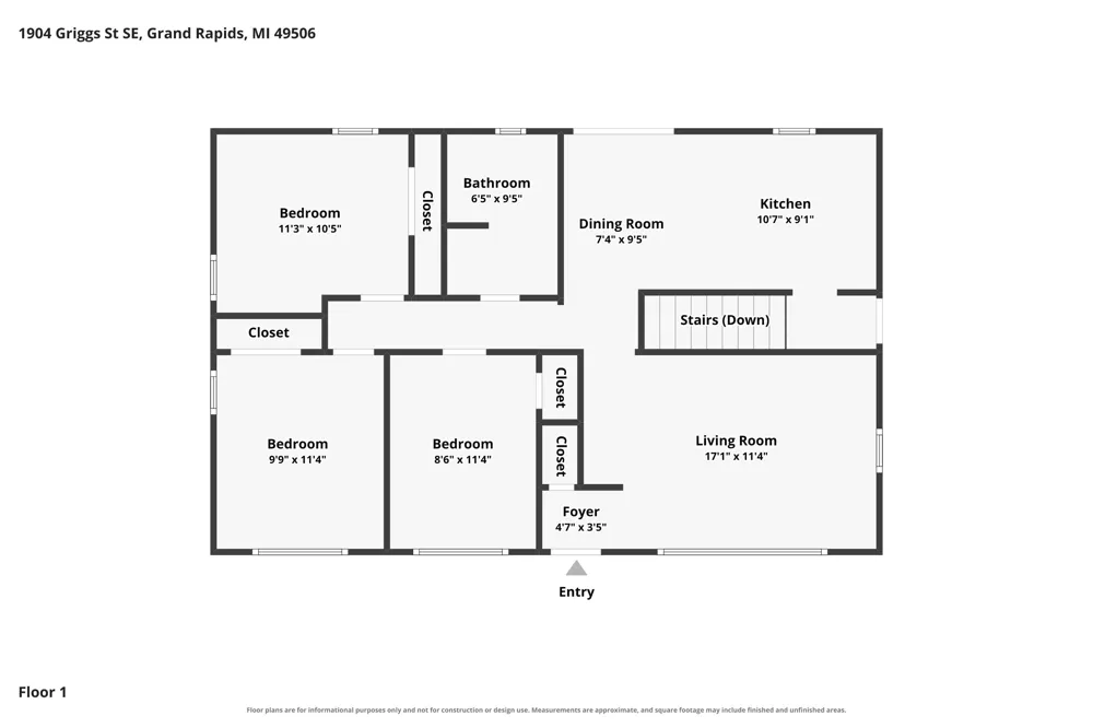 1904 Griggs Street SE Grand Rapids, MI 49506