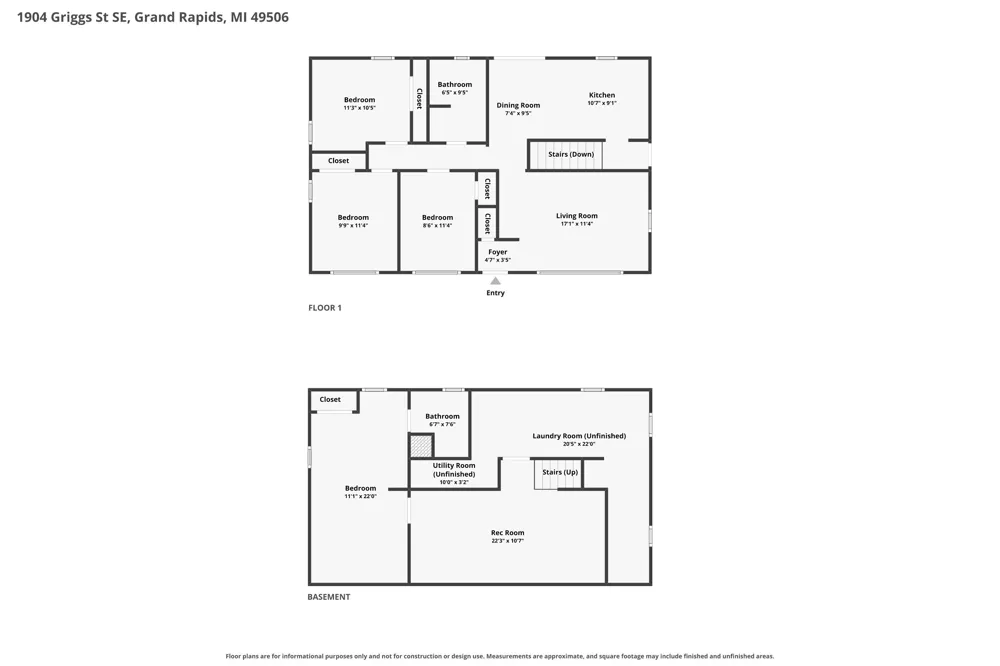 1904 Griggs Street SE Grand Rapids, MI 49506