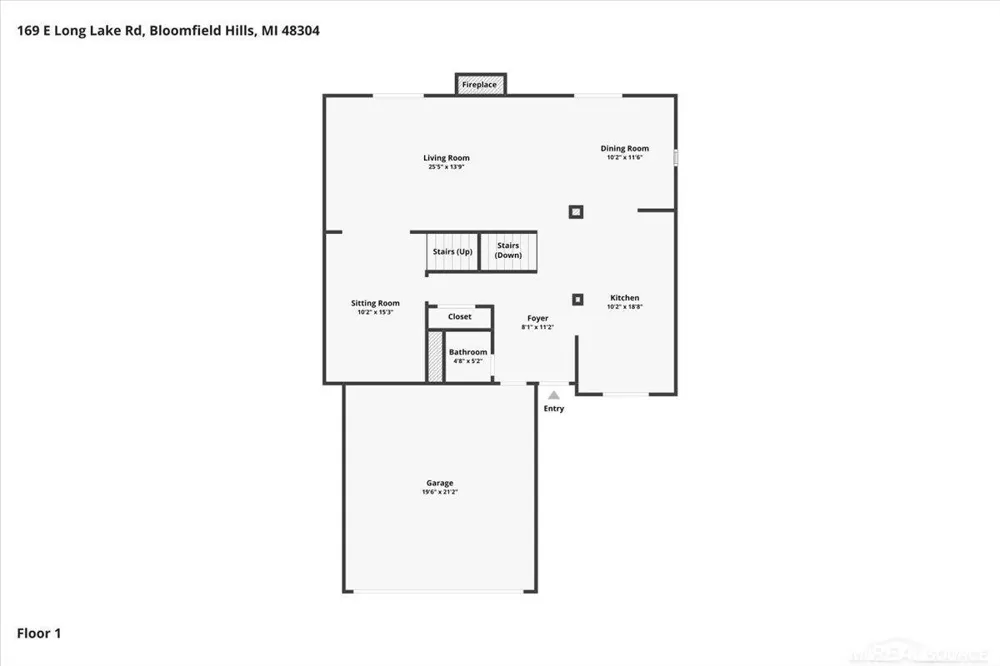 169 E Long Lake Road Bloomfield Hills City, MI 48304